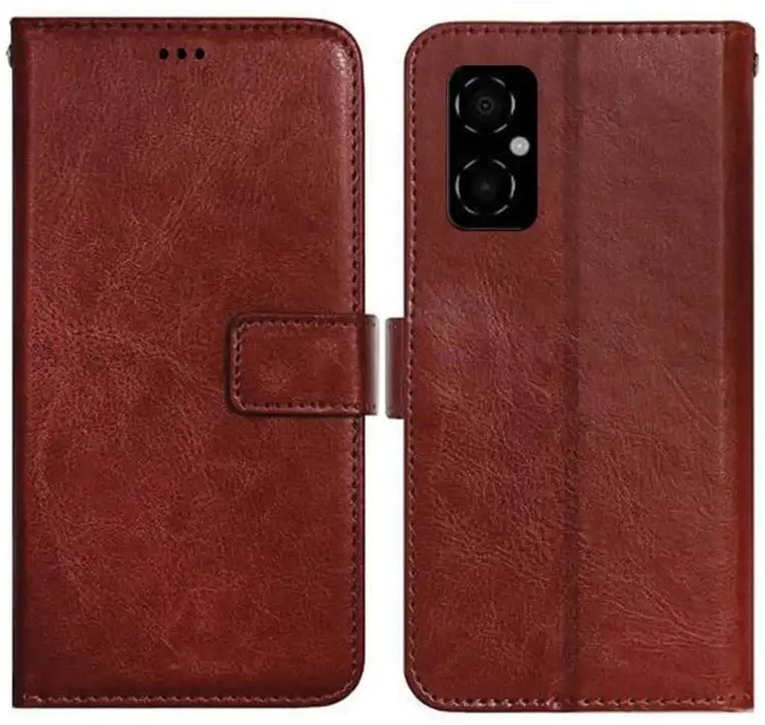 AmericHome Flip Cover for Poco C65
