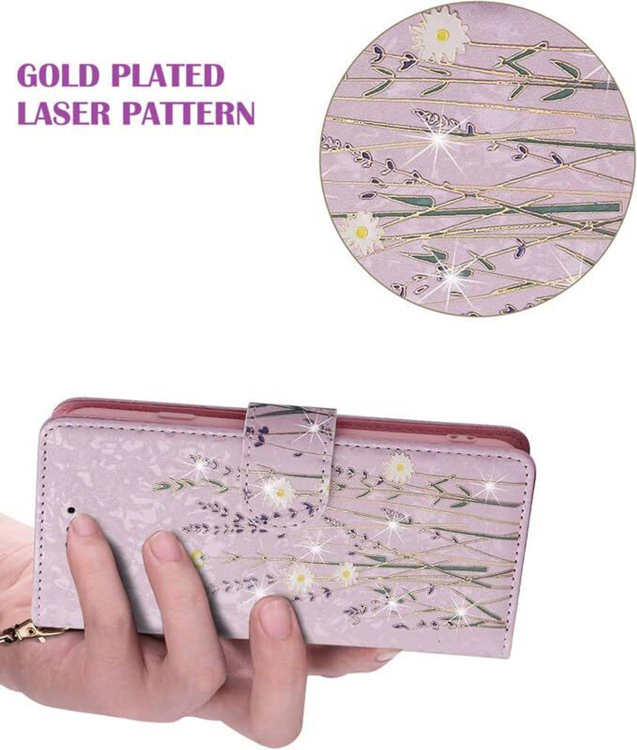 Clickcase Flip Cover for OPPO Reno 15C 5G Purple - Image 5