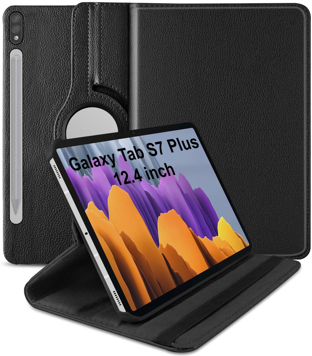 book cover tab s7 flip cover