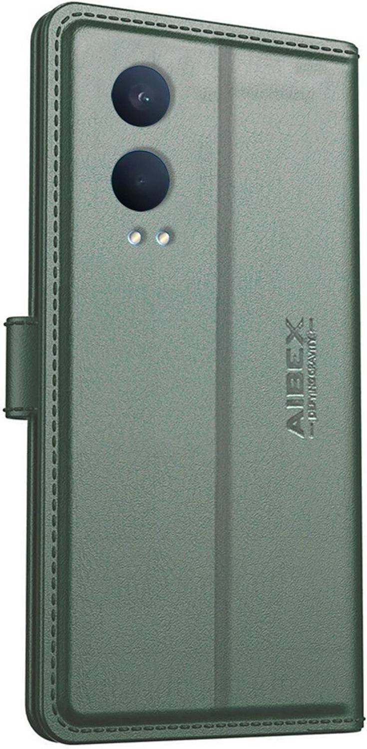 Fertuo Cover Portafoglio Per OnePlus Nord CE 4 Lite: Custodia A Libro In Pelle PU Con Fibbia Magnetica, Porta Carte E Cavalletto - Protezione Antiurto In TPU, Colore Nero - 2
