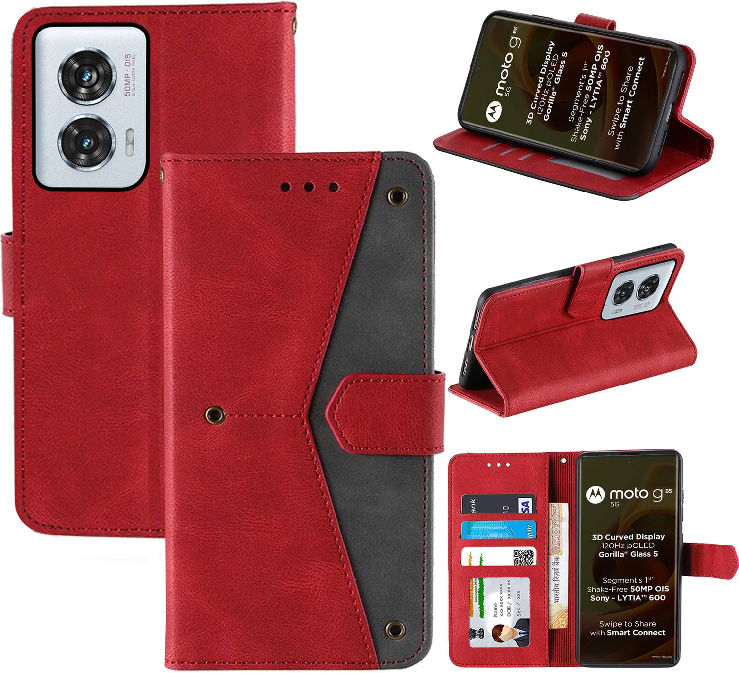 Autofocus Flip Cover for Moto G85 5G