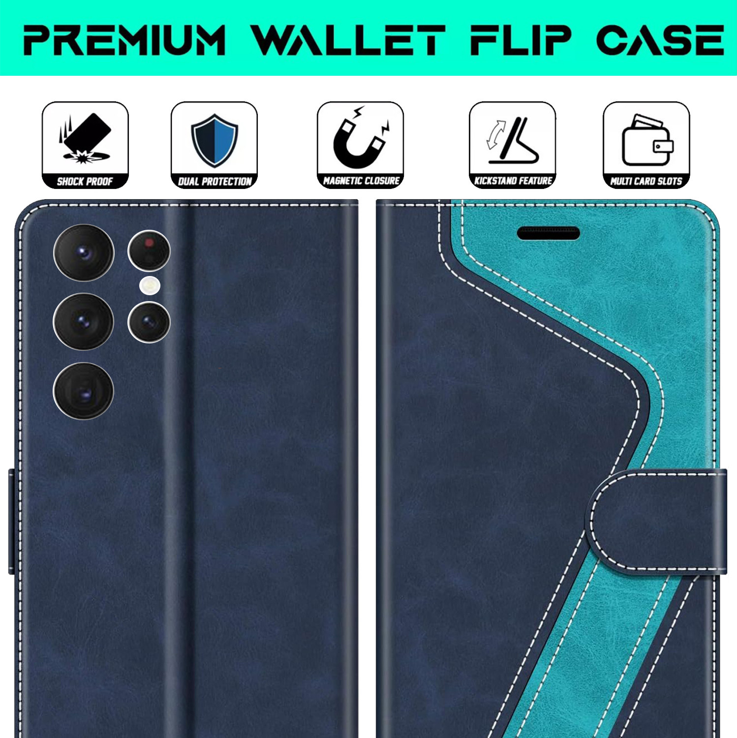 Image of CYOR Flip Cover for SAMSUNG S22 ULTRA