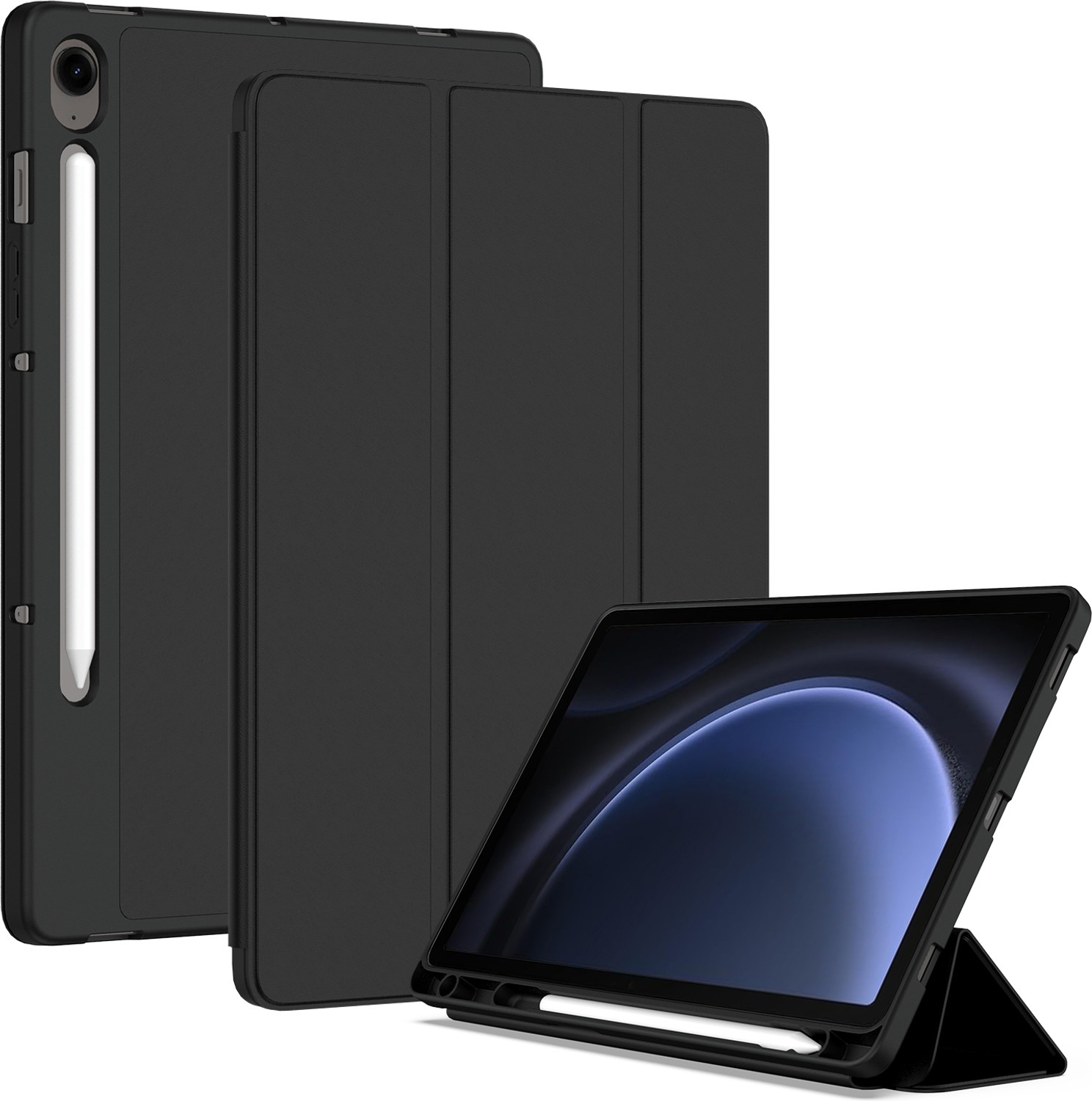 Image of KartV Flip Cover for Samsung Galaxy Tab S9 FE 10.9 Inch