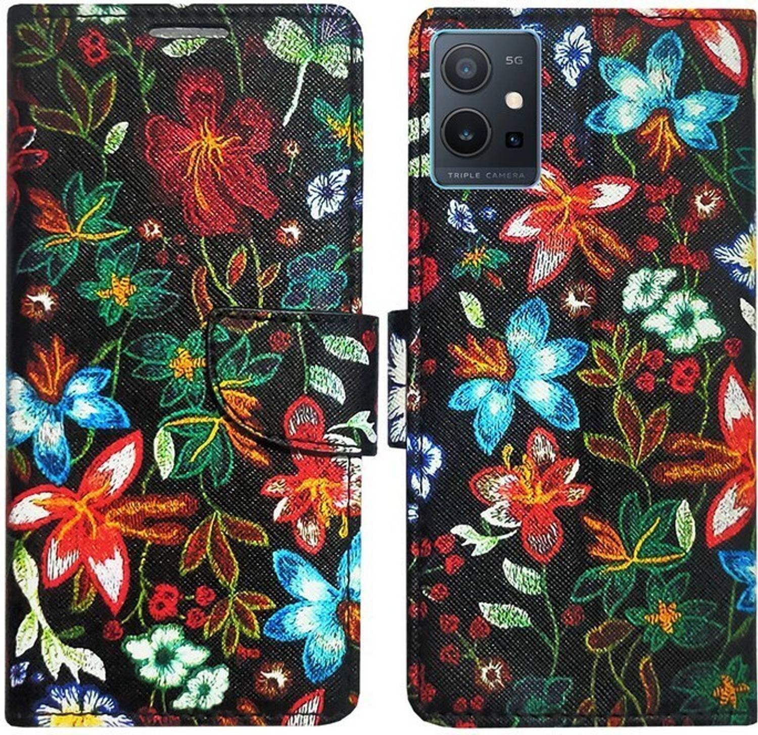 AD Enterprises Flip Cover for vivo T1 5G
