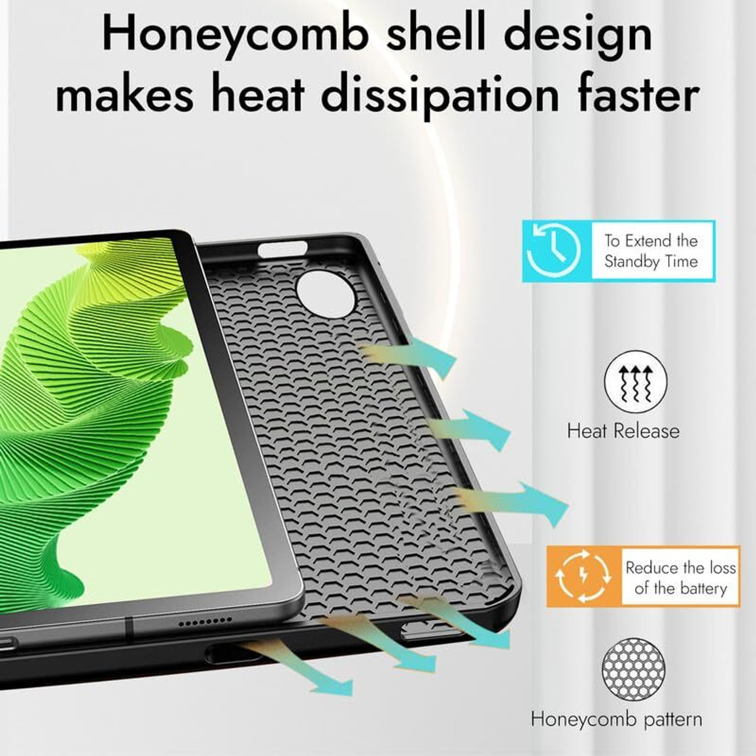 Image of ROBUSTRION Flip Cover for Realme Pad 2 11.5 inch