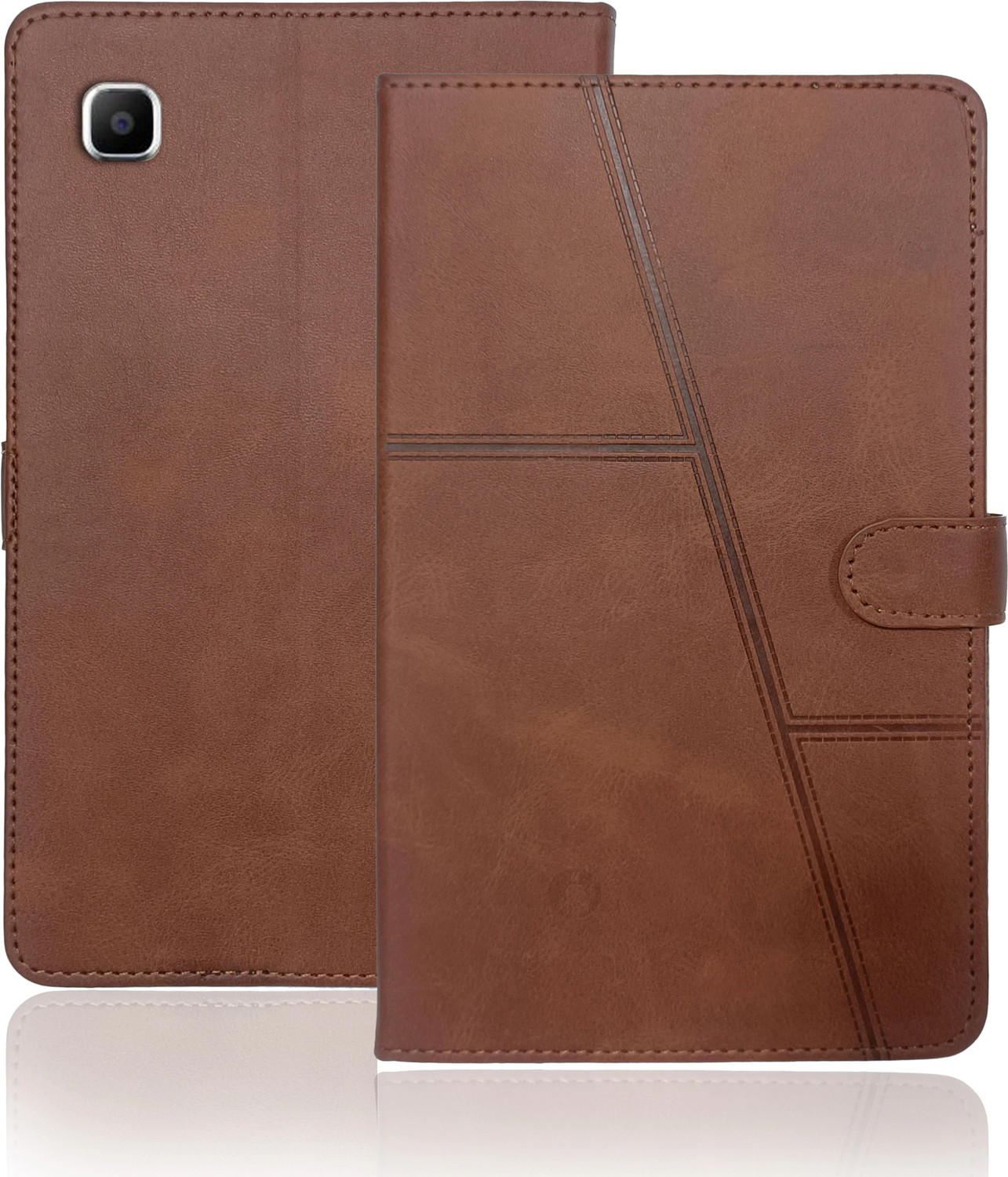 Image of fonfox Flip Cover for SAMSUNG A7 LITE | 3 POCKETS | DUAL PROTECTION | PREMIUM QUALITY | STRONG MAGNET |