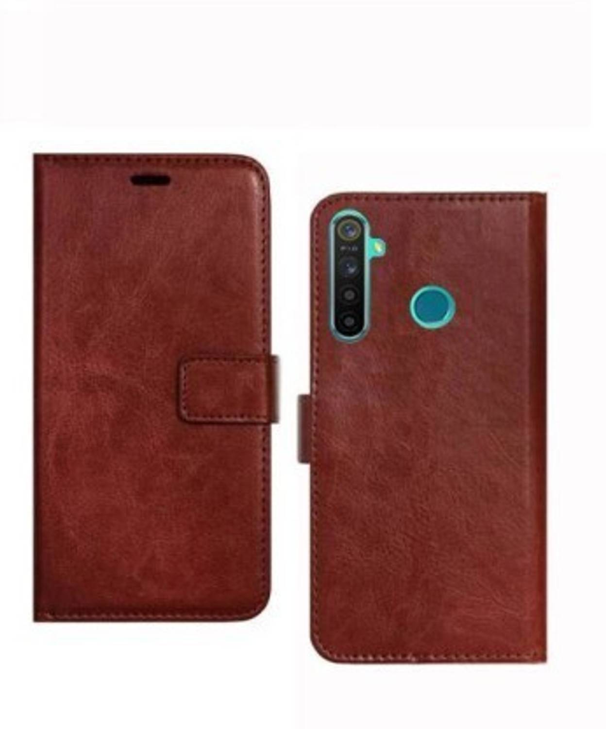 Aarov Flip Cover for Realme 5i