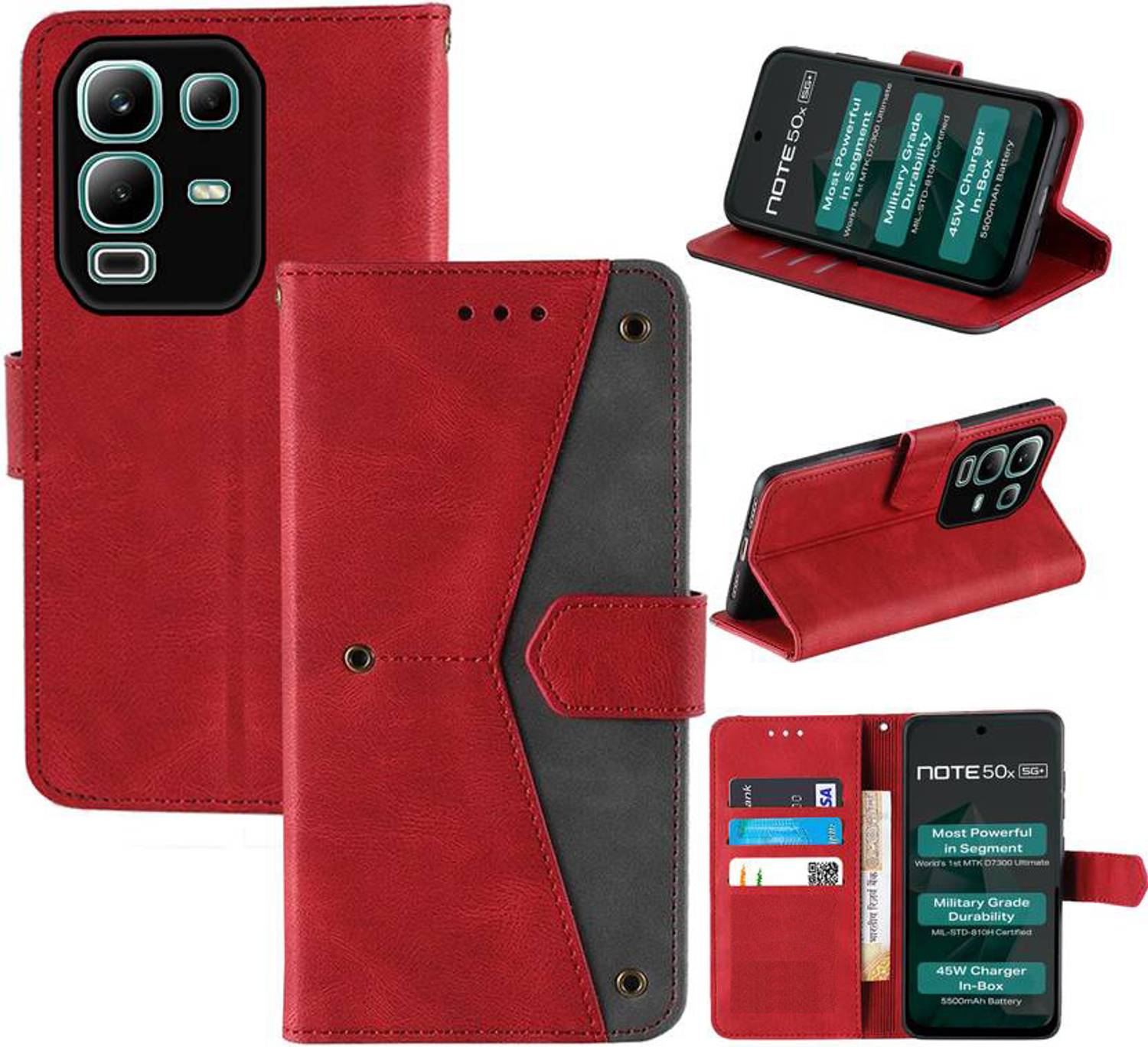 Aaghosh Flip Cover for Infinix Note 50X 5G+