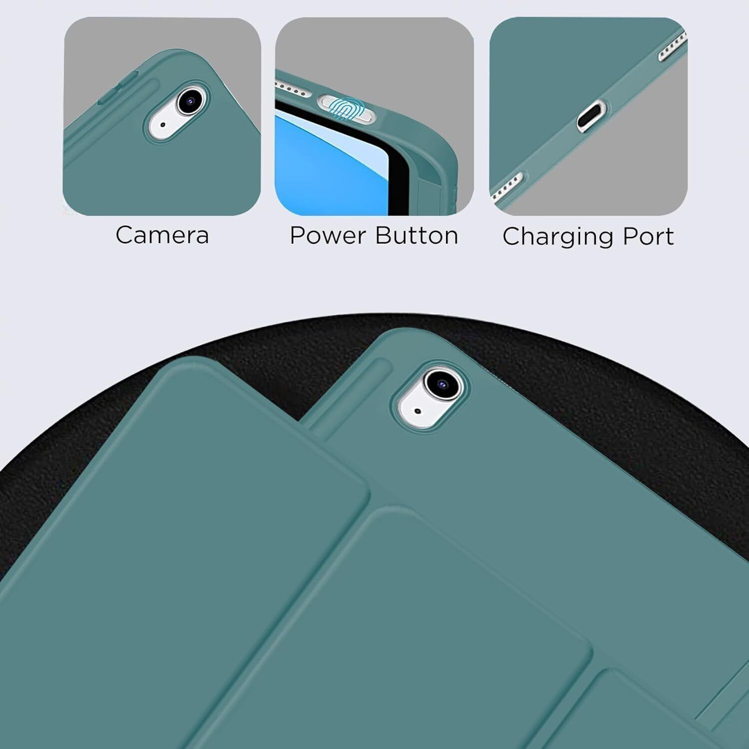 Image of ROBUSTRION Flip Cover for iPad 11th Generation A16 11 inch, iPad 10th Gen Generation 10.9 inch
