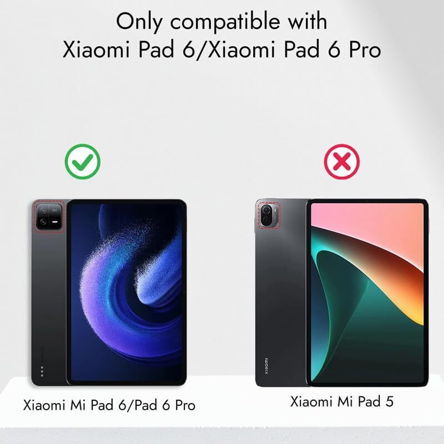 Image of AGEIS Back Cover for Xiaomi Pad 6 (Stylus Holder)