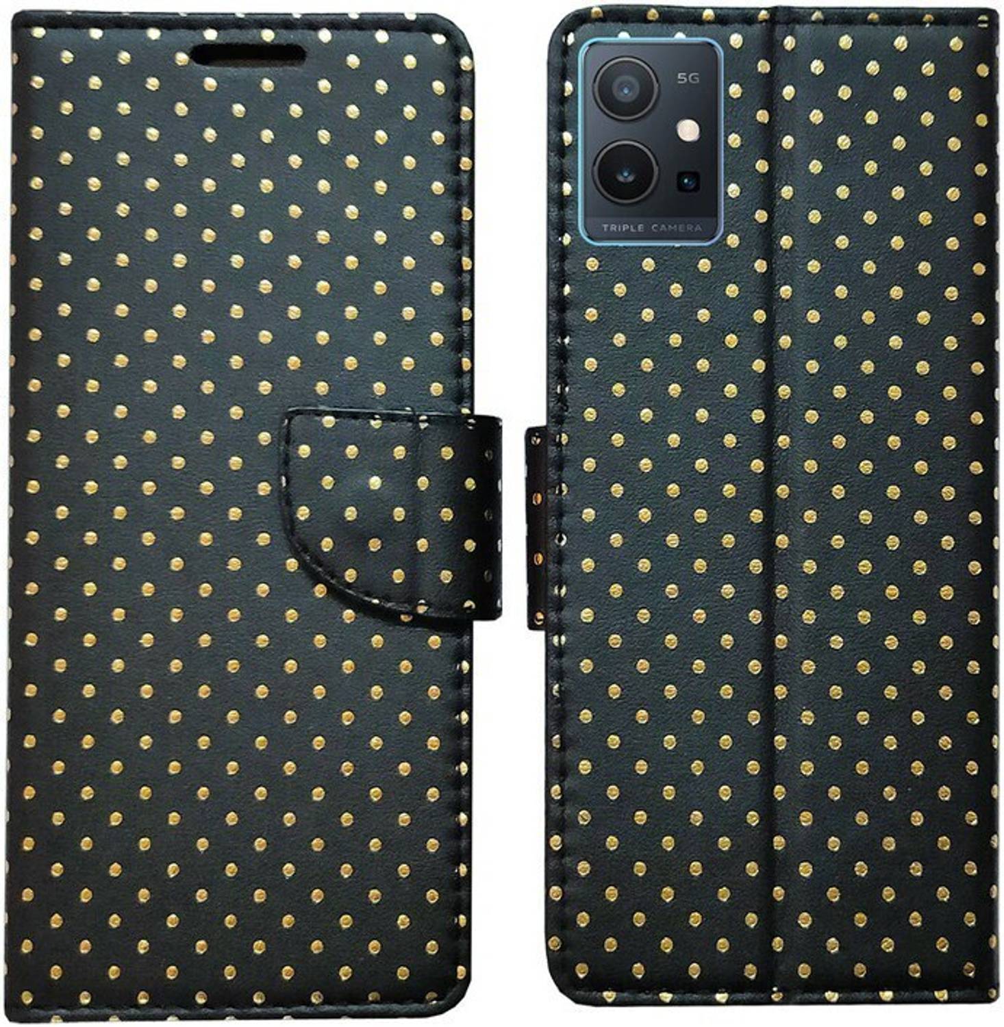 AD Enterprises Flip Cover for Vivo Y75 5G