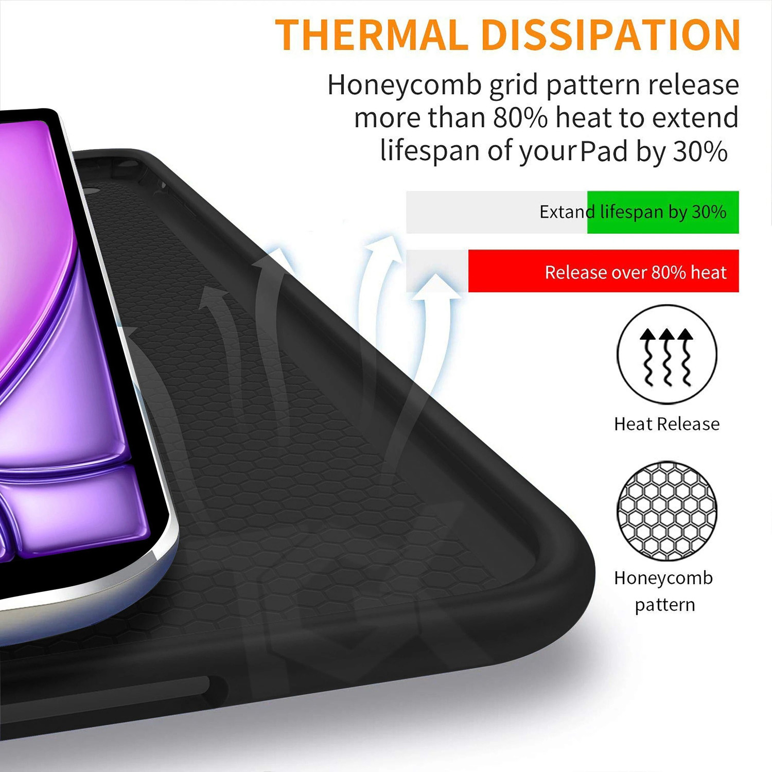 Image of TGK Flip Cover for Apple iPad Air 11 inch M4 /M3 /M2 2026 /2025 /2024