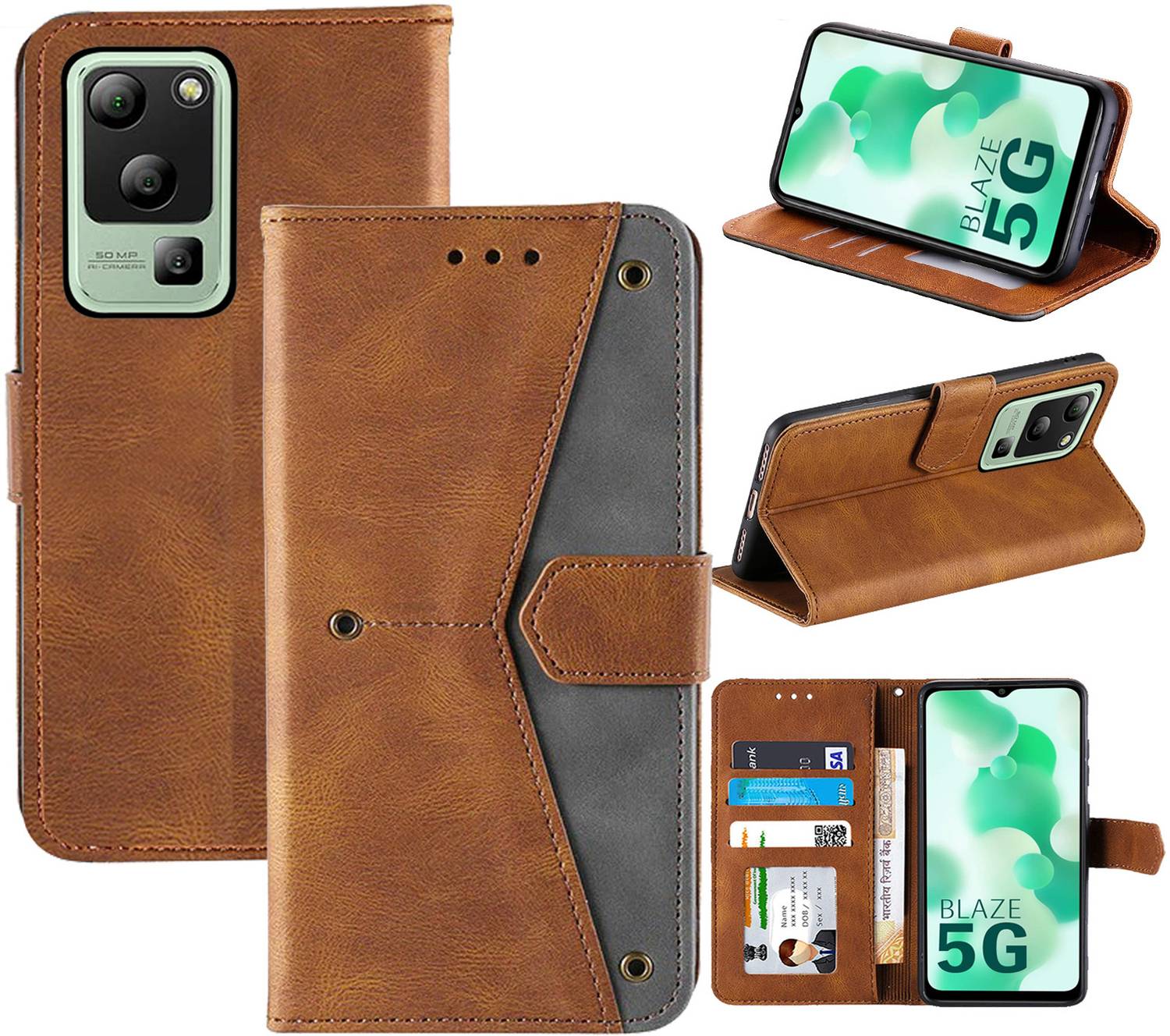 Autofocus Flip Cover for Lava Blaze 5G