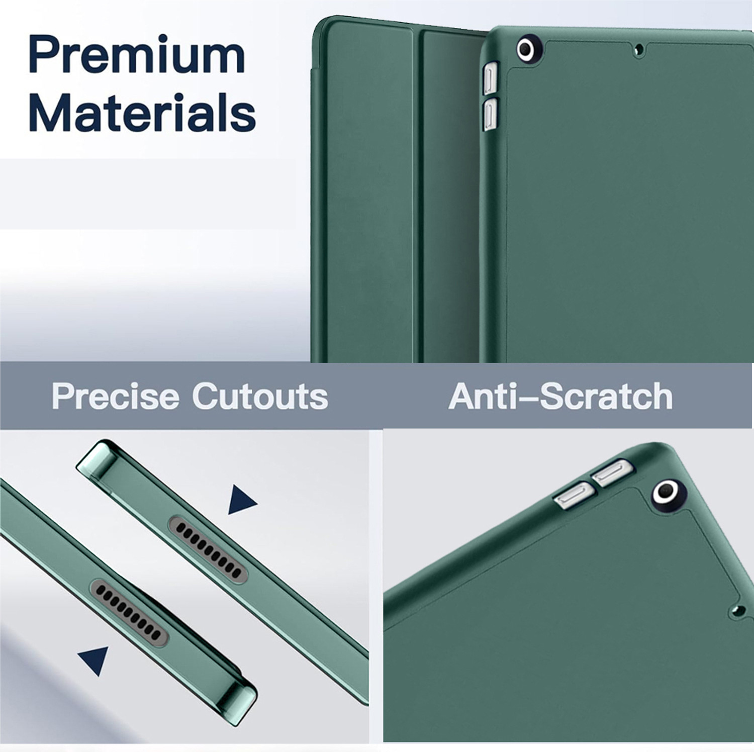 Image of KartV Flip Cover for Apple iPad 9th Gen 10.2 inch, Apple iPad 7th 8th 9th Gen Generation 10.2 inch