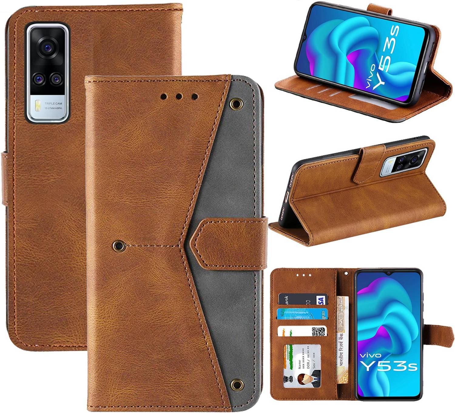 Autofocus Flip Cover for Vivo Y53s