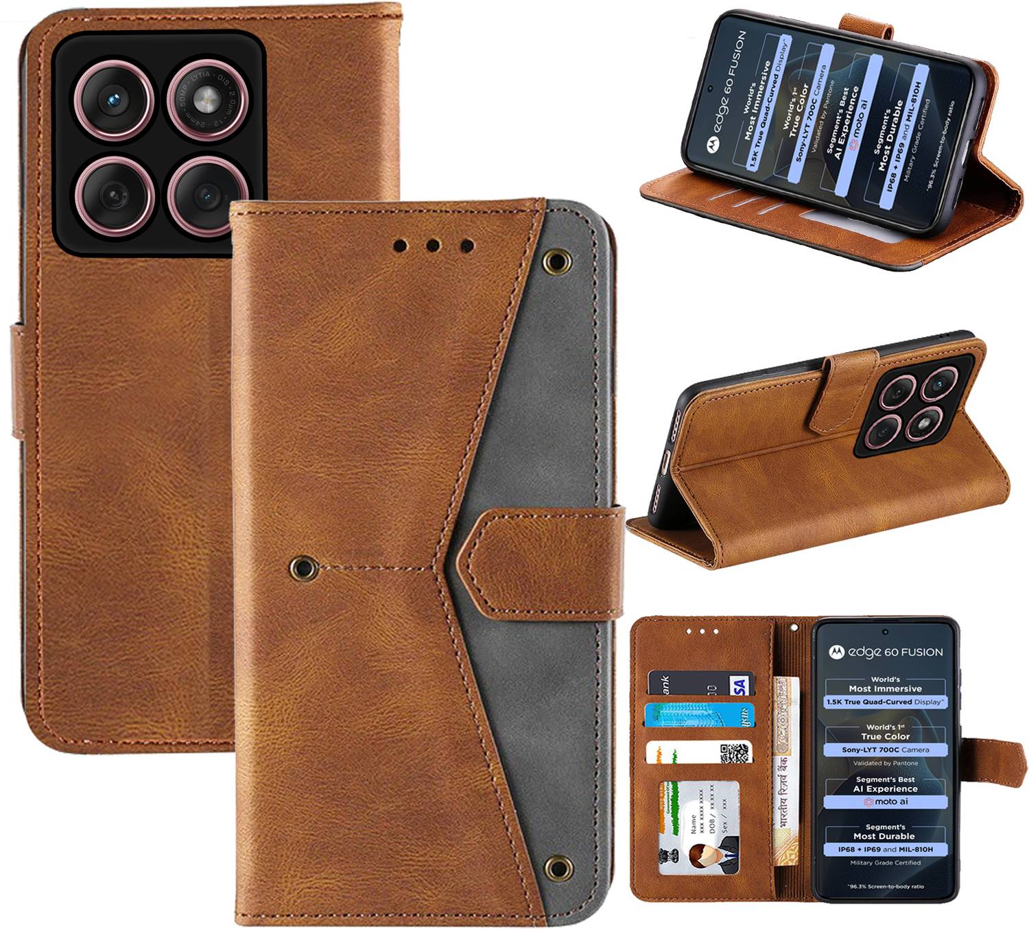 Autofocus Flip Cover for MOTOROLA Edge 60 Fusion 5G