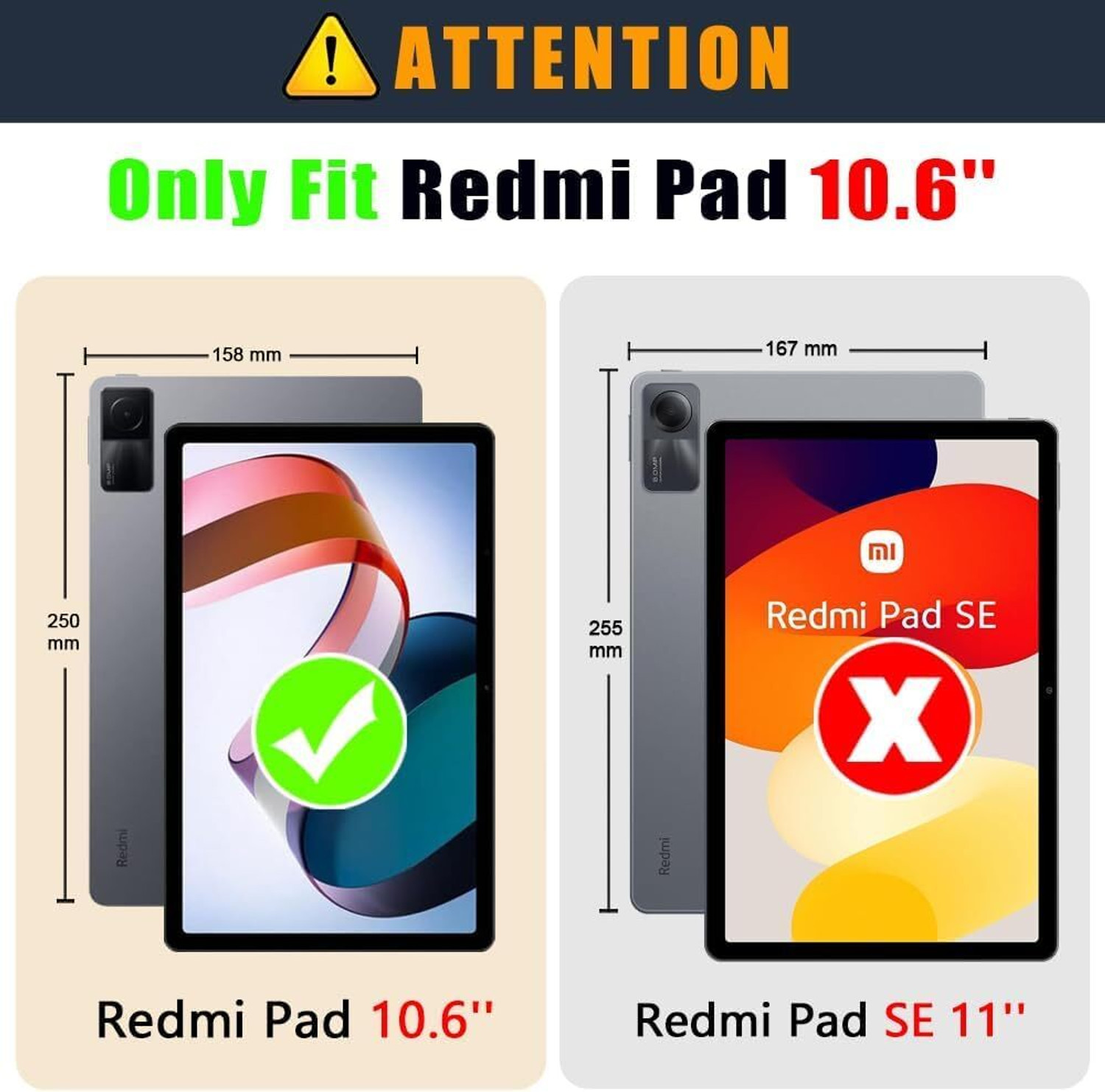 Image of AGEIS Front & Back Case for Redmi Pad 10.61 inch