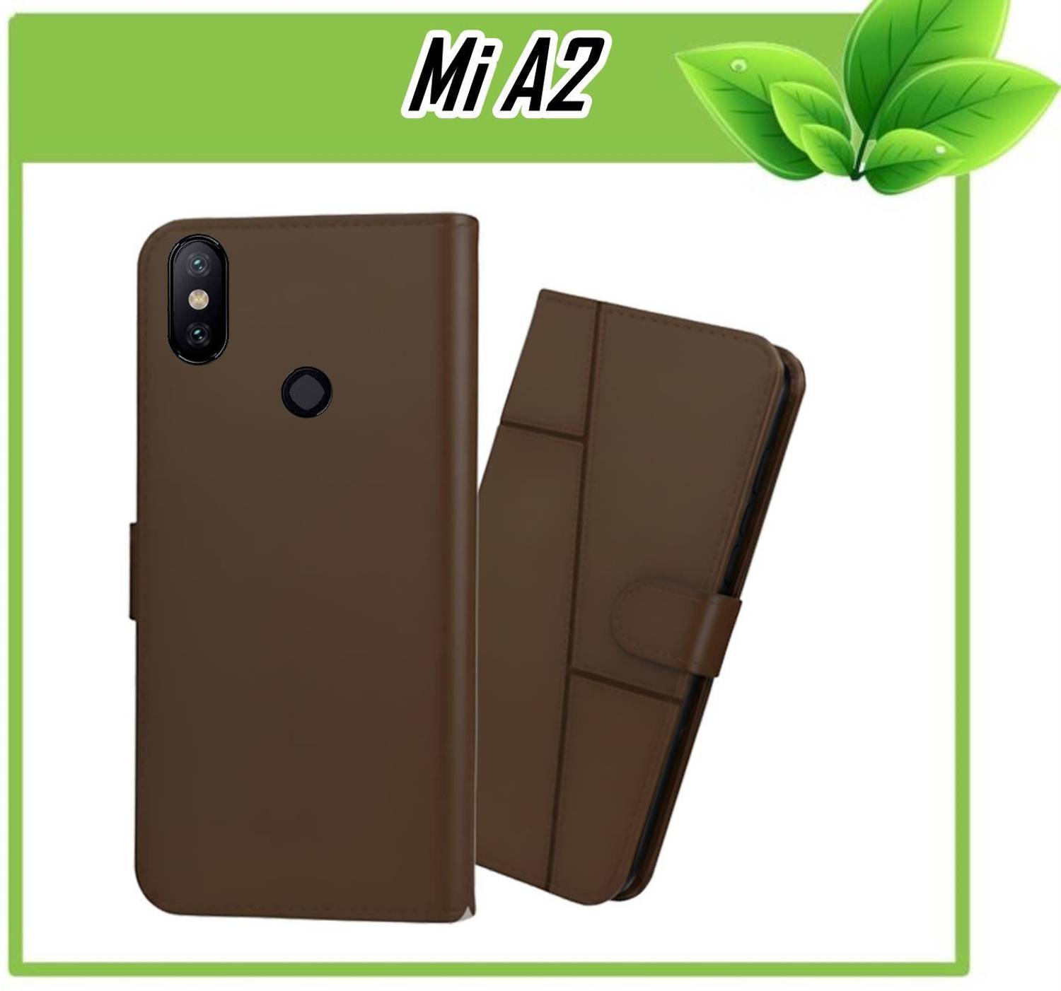 Oyota Flip Cover for Mi A2