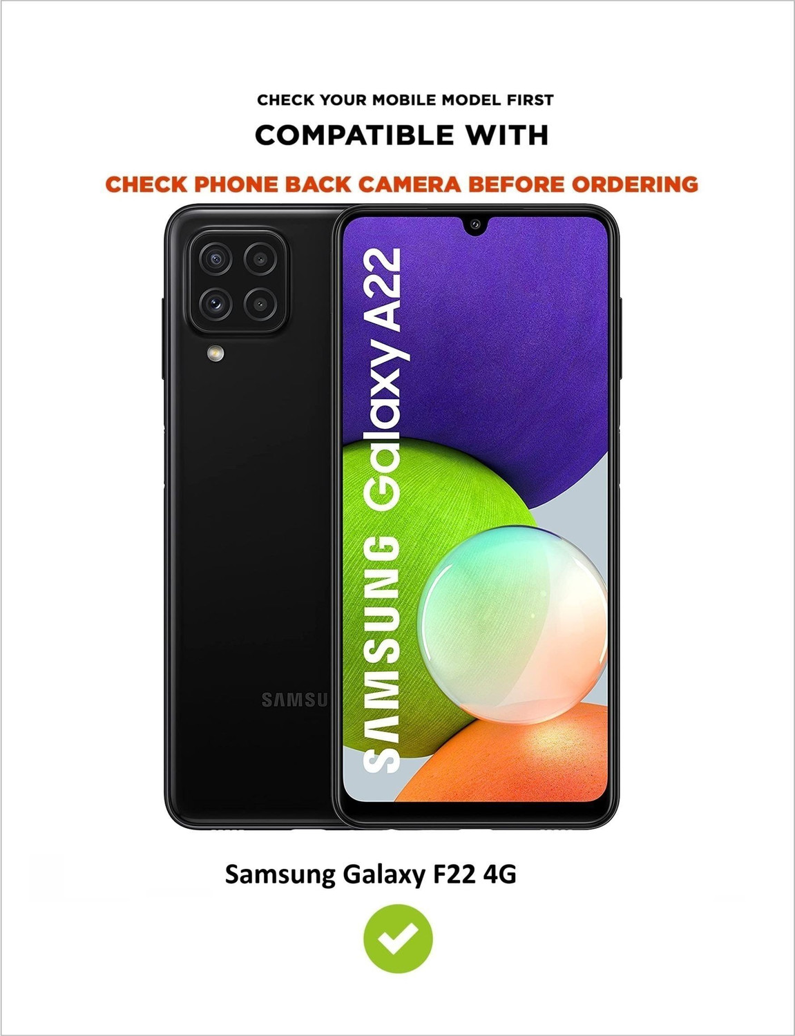 Image of SBMS Flip Cover for Samsung Galaxy F22 4G Back Cover Case with Magnatic Closure