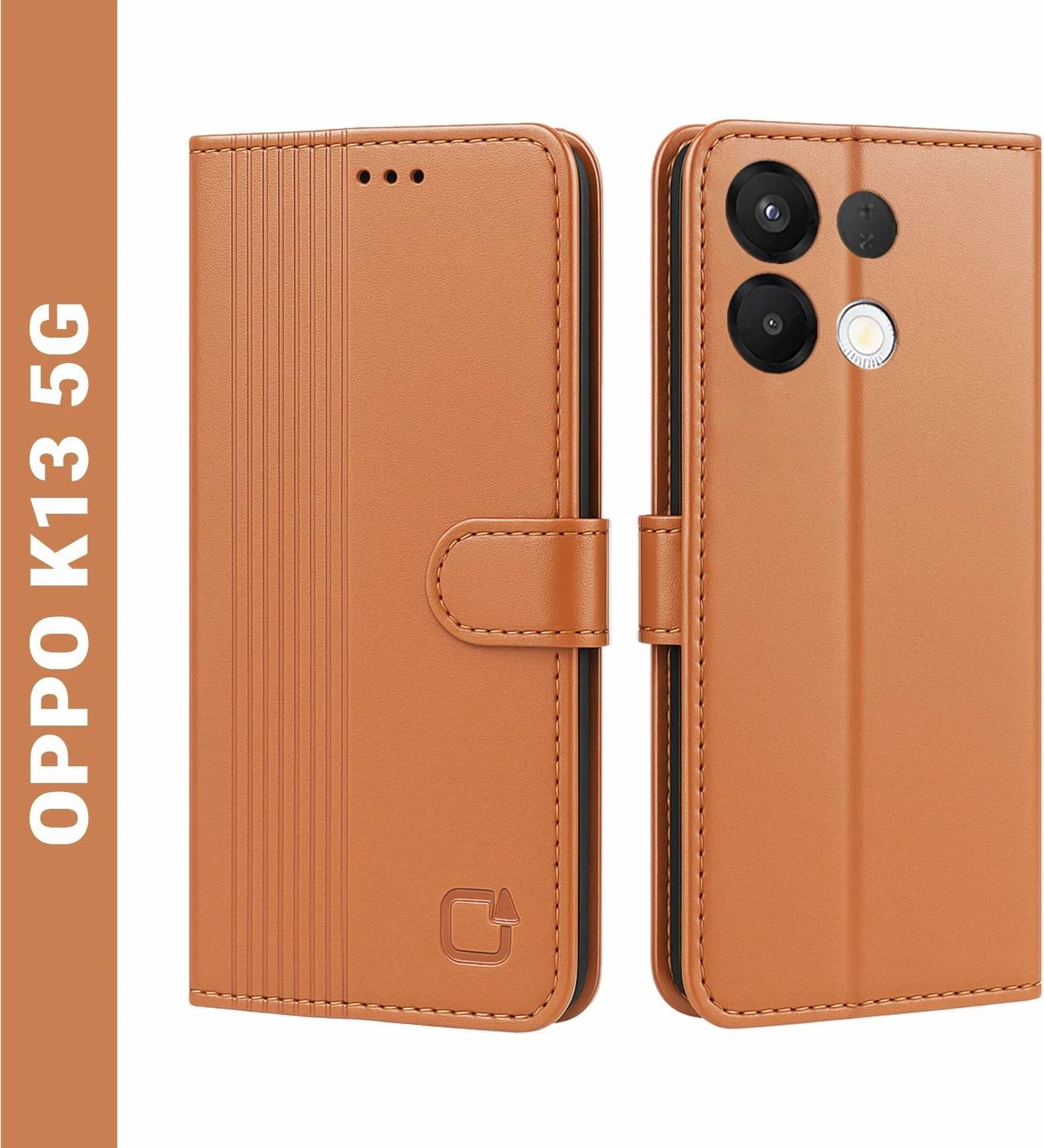 AIBEX Flip Cover for Oppo K13 5G|Inbuilt Wallet & Card Slots|Premium Leather Magnetic Case