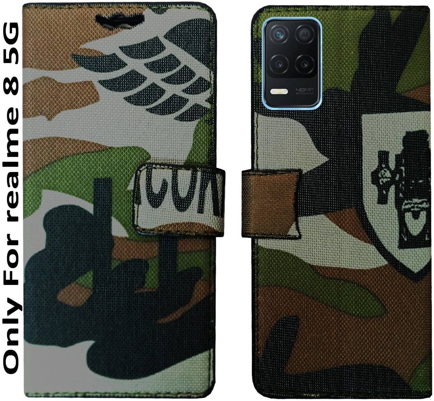 AD Enterprises Flip Cover for Realme 8 5G