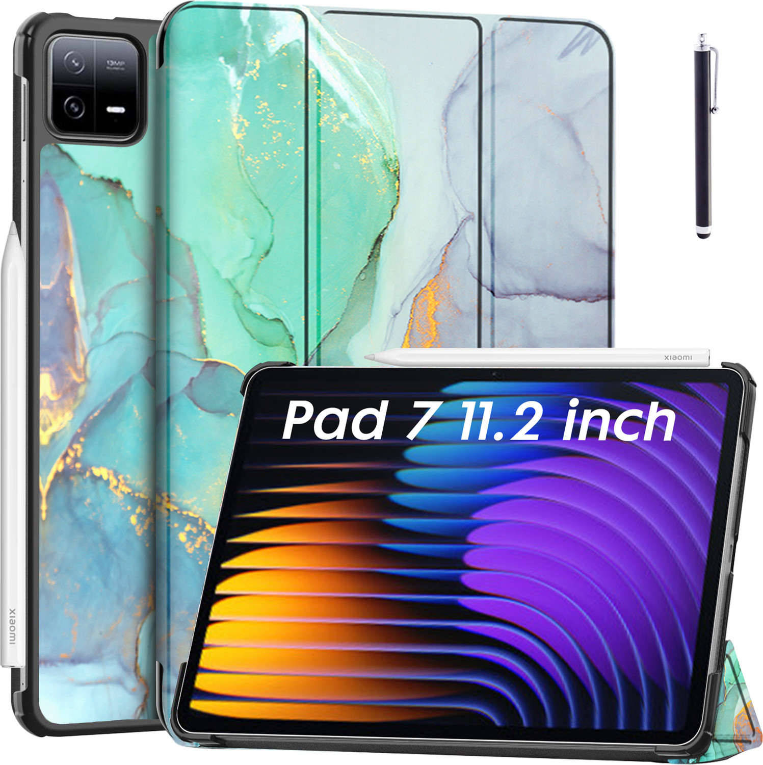 Image of ROBUSTRION Flip Cover for Xiaomi Pad 7 11.2 inch, Xiaomi Mi Pad 7, Xiaomi Pad 7 Pro