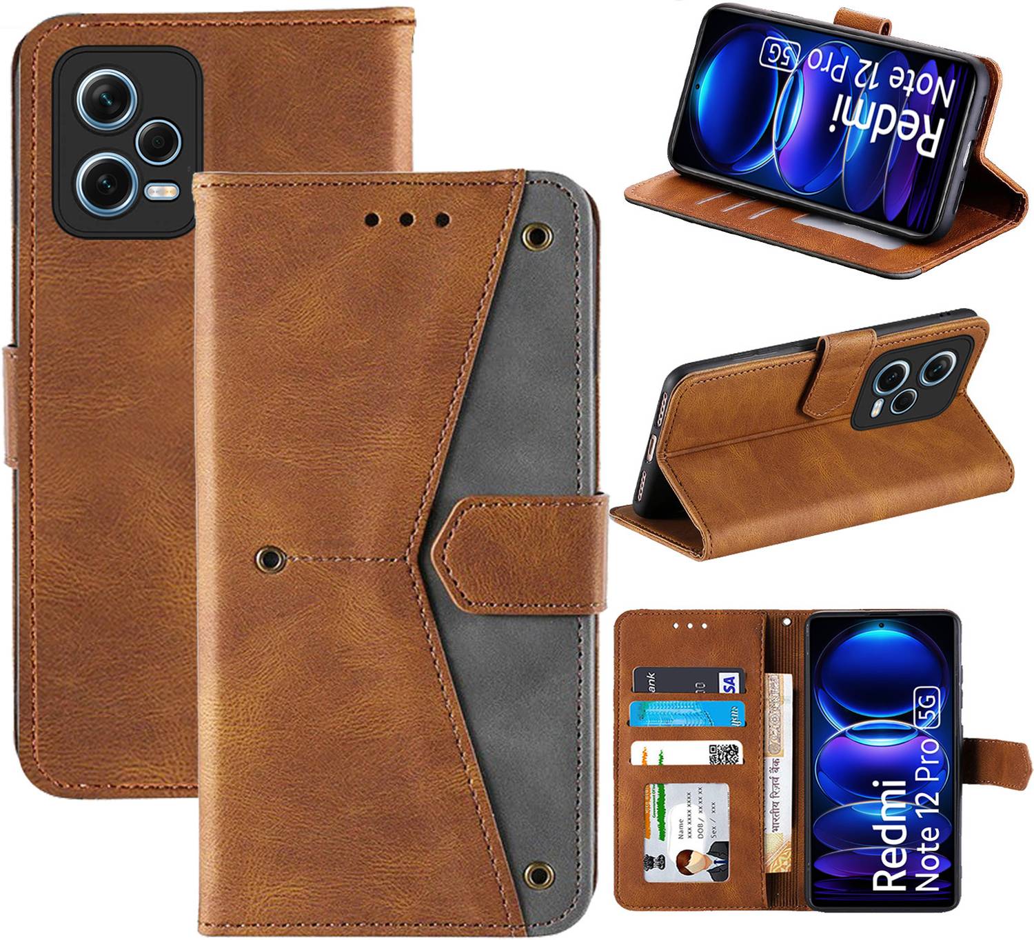 Autofocus Flip Cover for Redmi Note 12 Pro 5G