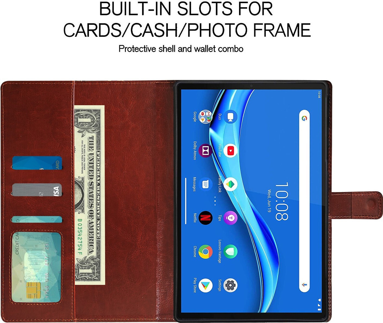 Image of Fastway Flip Cover for Lenovo Tab M10 FHD Plus 10.3 inch Tb-X606V 606x