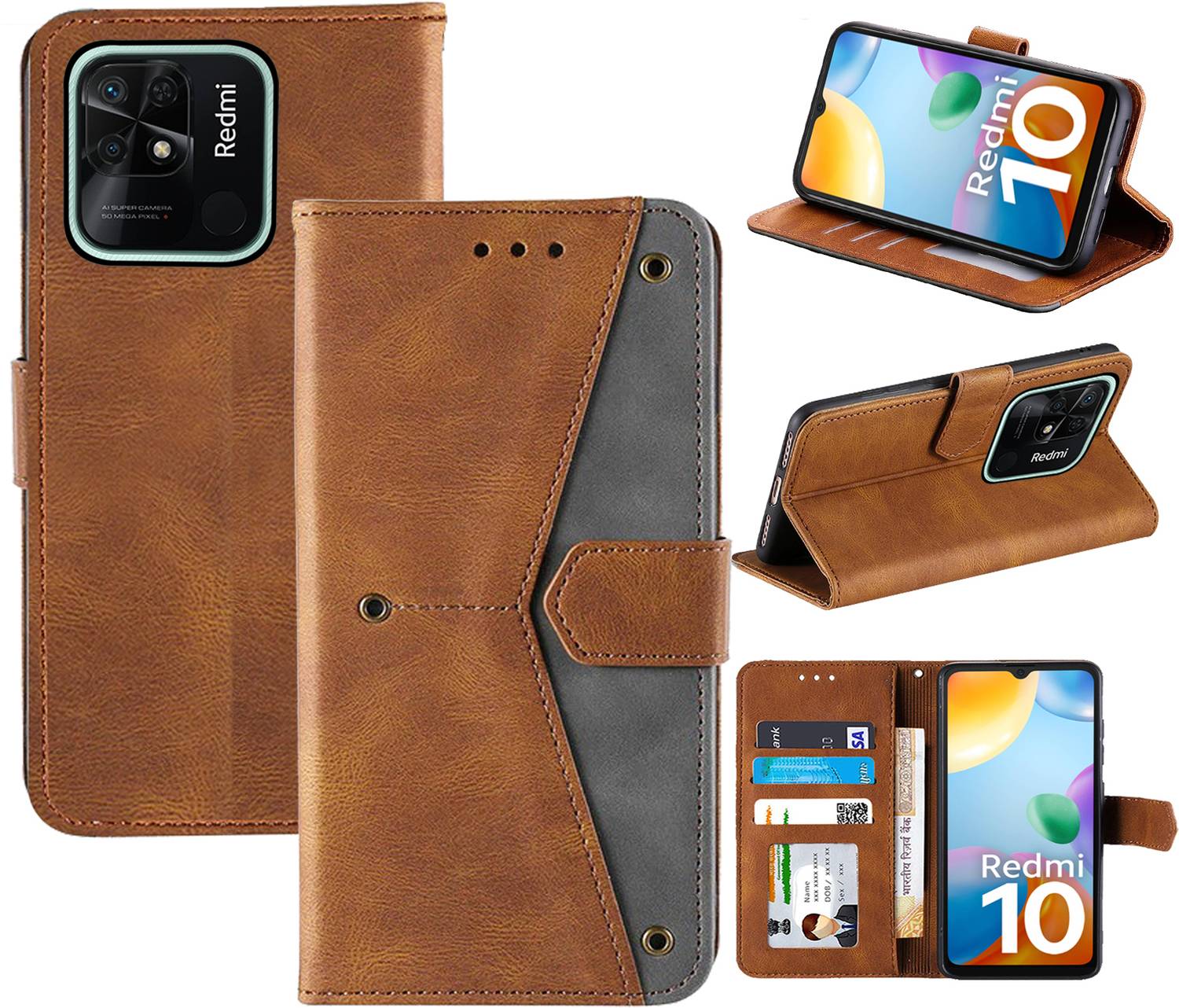 Autofocus Flip Cover for Redmi 10