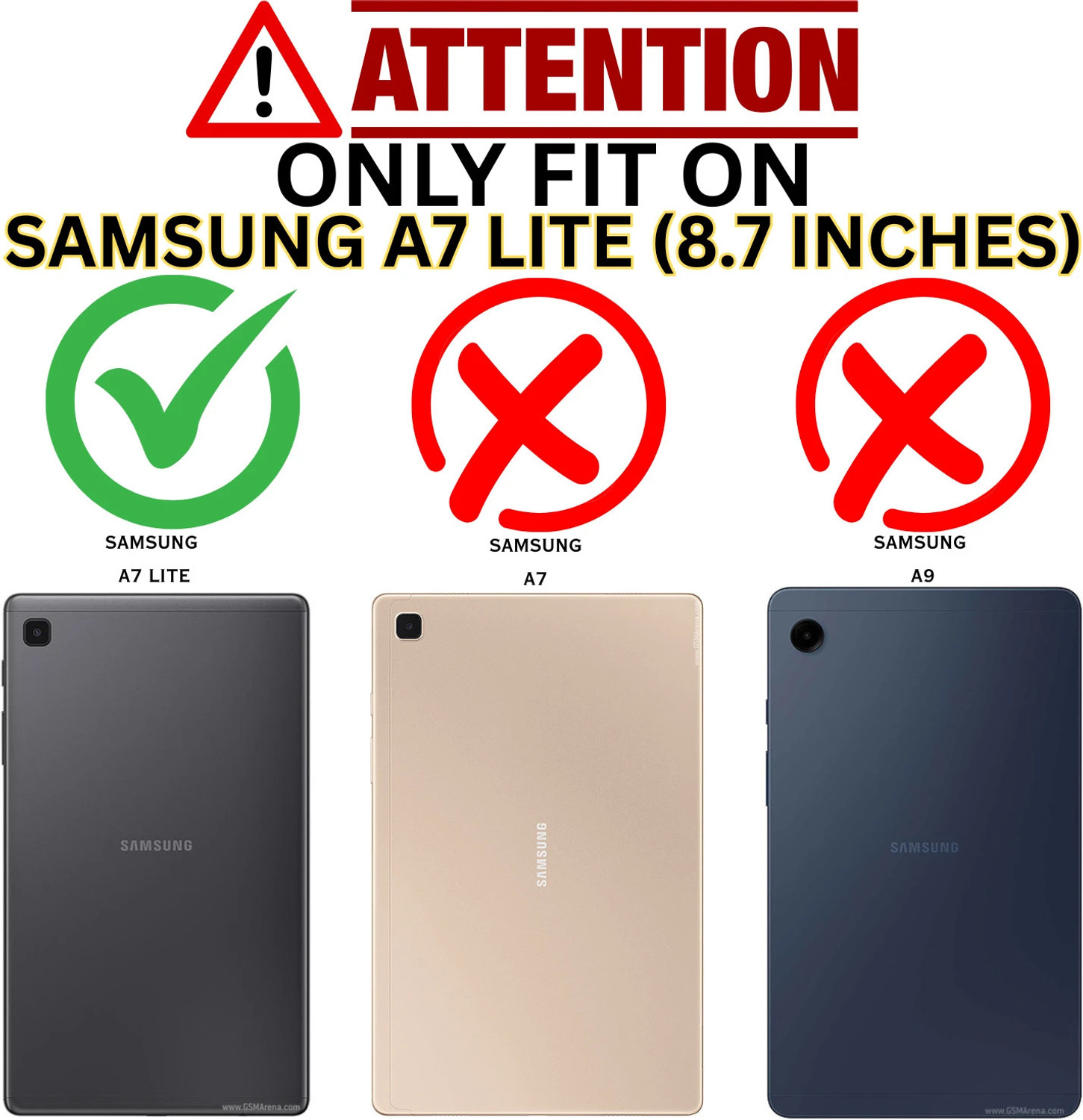 Image of fonfox Flip Cover for SAMSUNG A7 LITE | 3 POCKETS | DUAL PROTECTION | PREMIUM QUALITY | STRONG MAGNET |