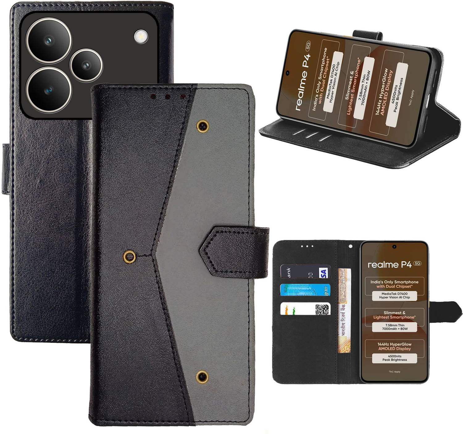 Aaghosh Flip Cover for Realme P4 5G