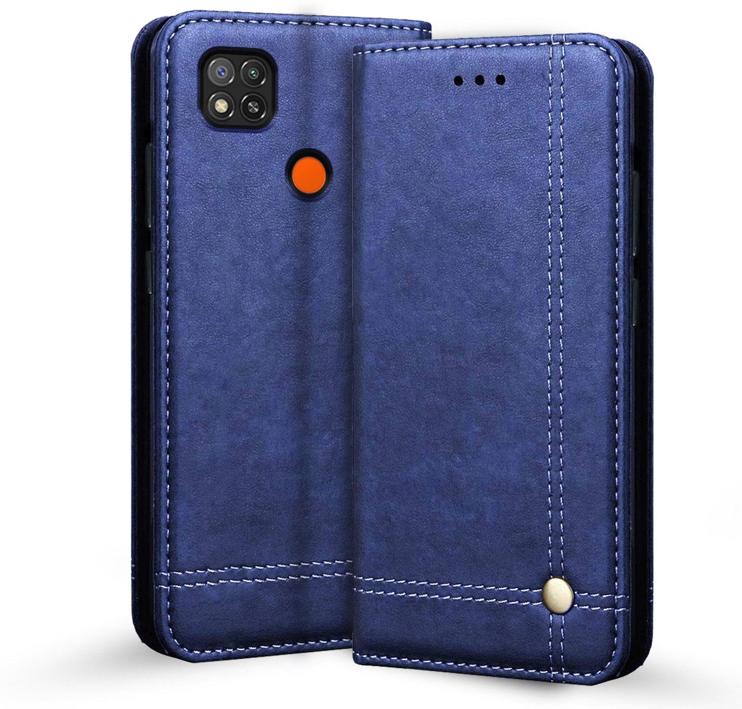 Image of Pikkme Flip Cover for Redmi 10A, Redmi 9, Redmi 9c, Redmi 9 Active, Poco C31