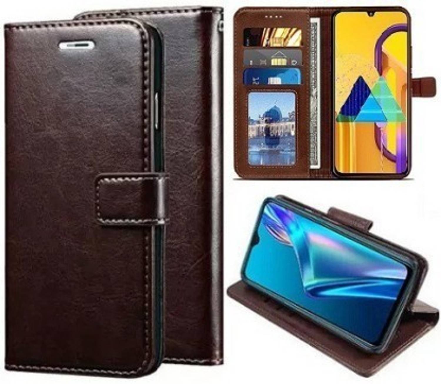 Aarov Flip Cover for Mi Redmi Note 9 Pro Max, Redmi Note 9 Pro, POCO M2, Redmi Note 10 Lite Designer Flip Cover