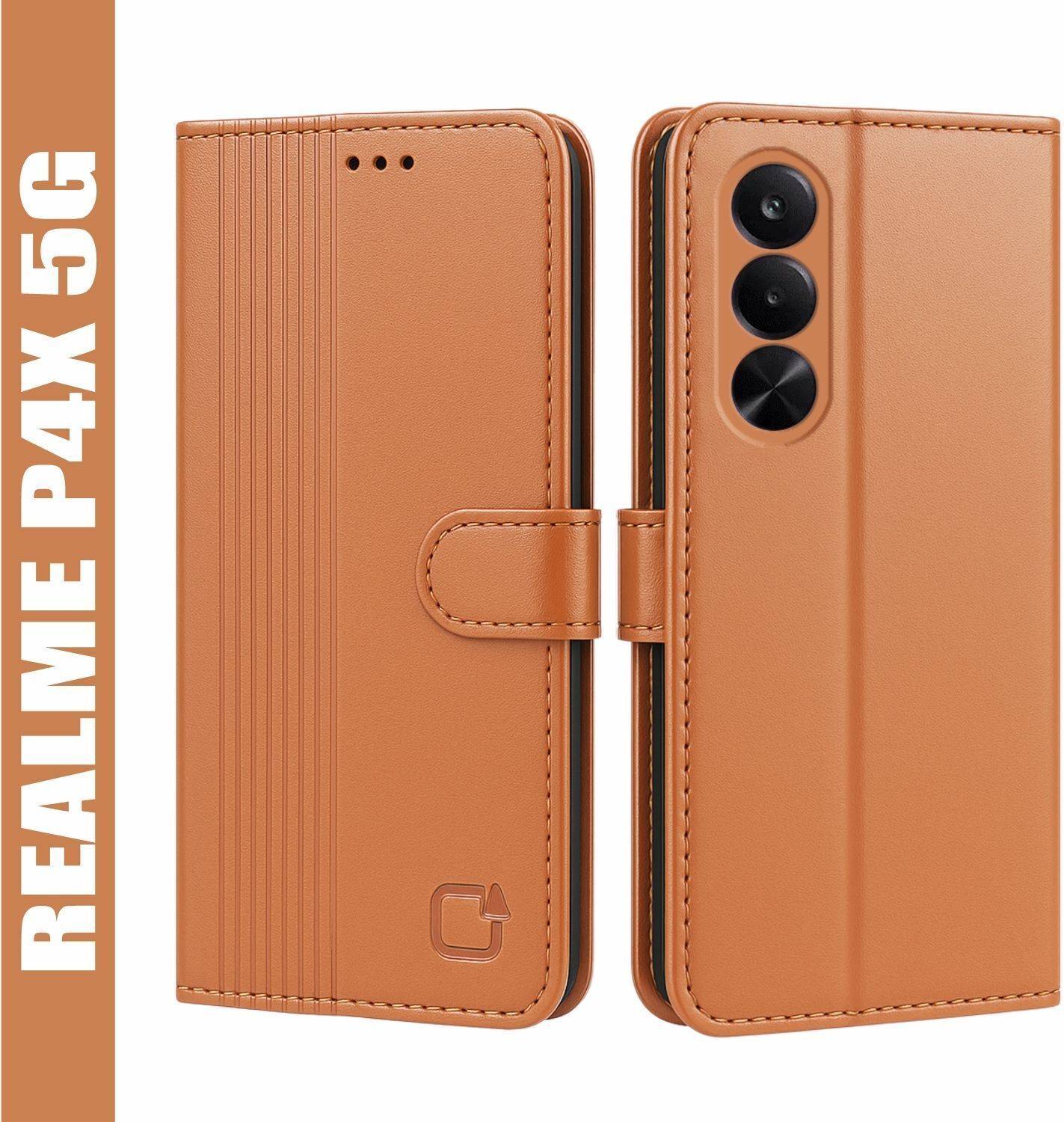 AIBEX Flip Cover for OnePlus Nord CE 6 Lite 5G / Realme P4X 5G|Inbuilt Wallet & Card Slots|Premium Leather