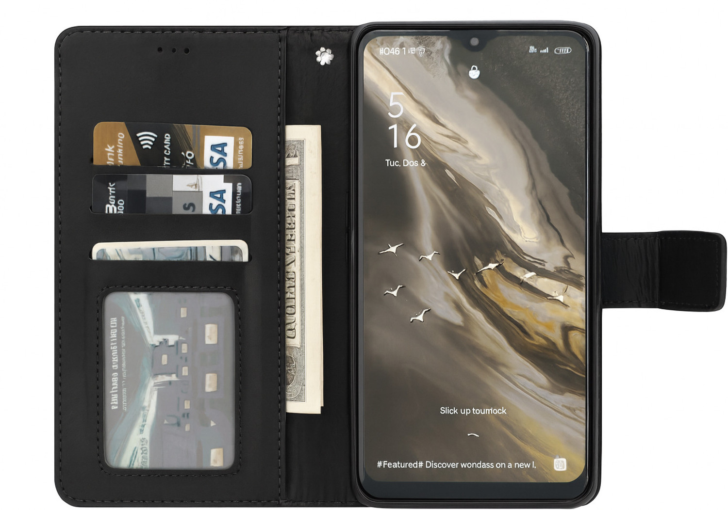 Image of YAPZONE Flip Cover for Samsung Galaxy M12