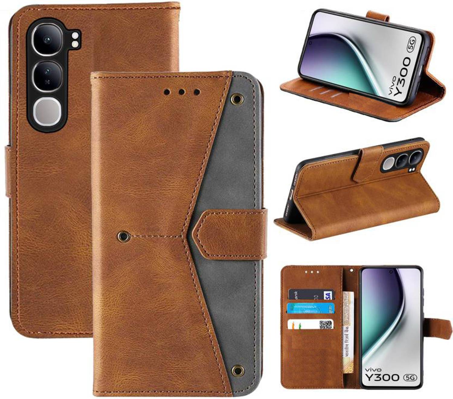 Aaghosh Flip Cover for vivo Y300 5G