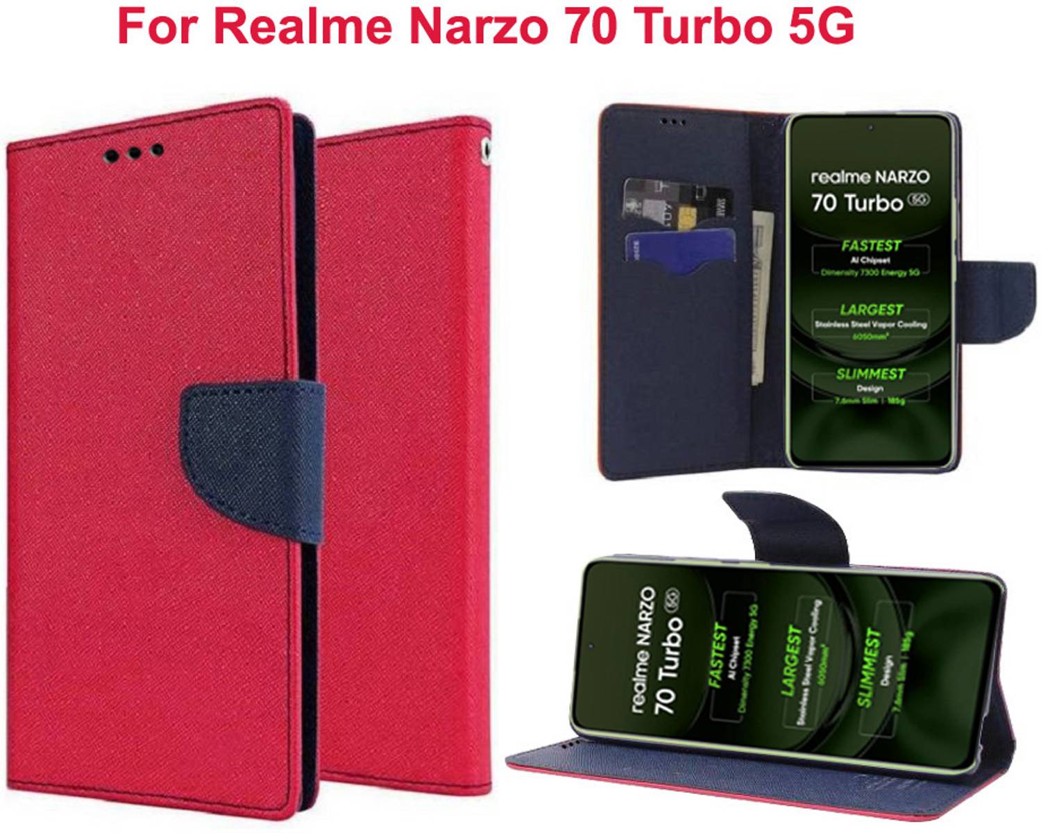 Carnage Flip Cover for Realme Narzo 70 Turbo 5G