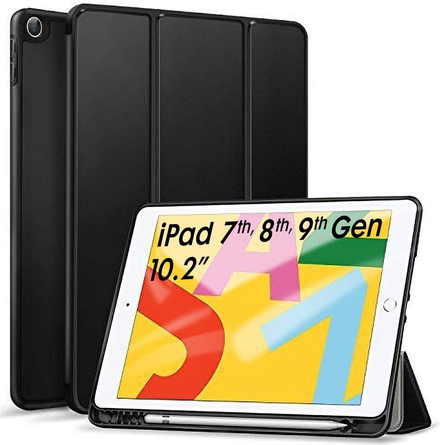 Image of ROBUSTRION Flip Cover for APPLE iPad 9th Gen 10.2 inch, iPad 7th 8th 9th Gen Generation 10.2 inch