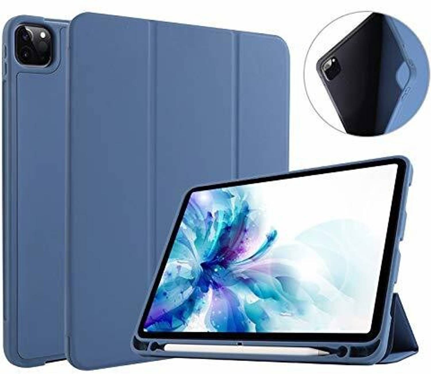 AGEIS Flip Cover for iPad Pro 11 4th Generation 2022 / 3rd Gen 2021/ 2nd Gen 2020 / 1st Gen 2018