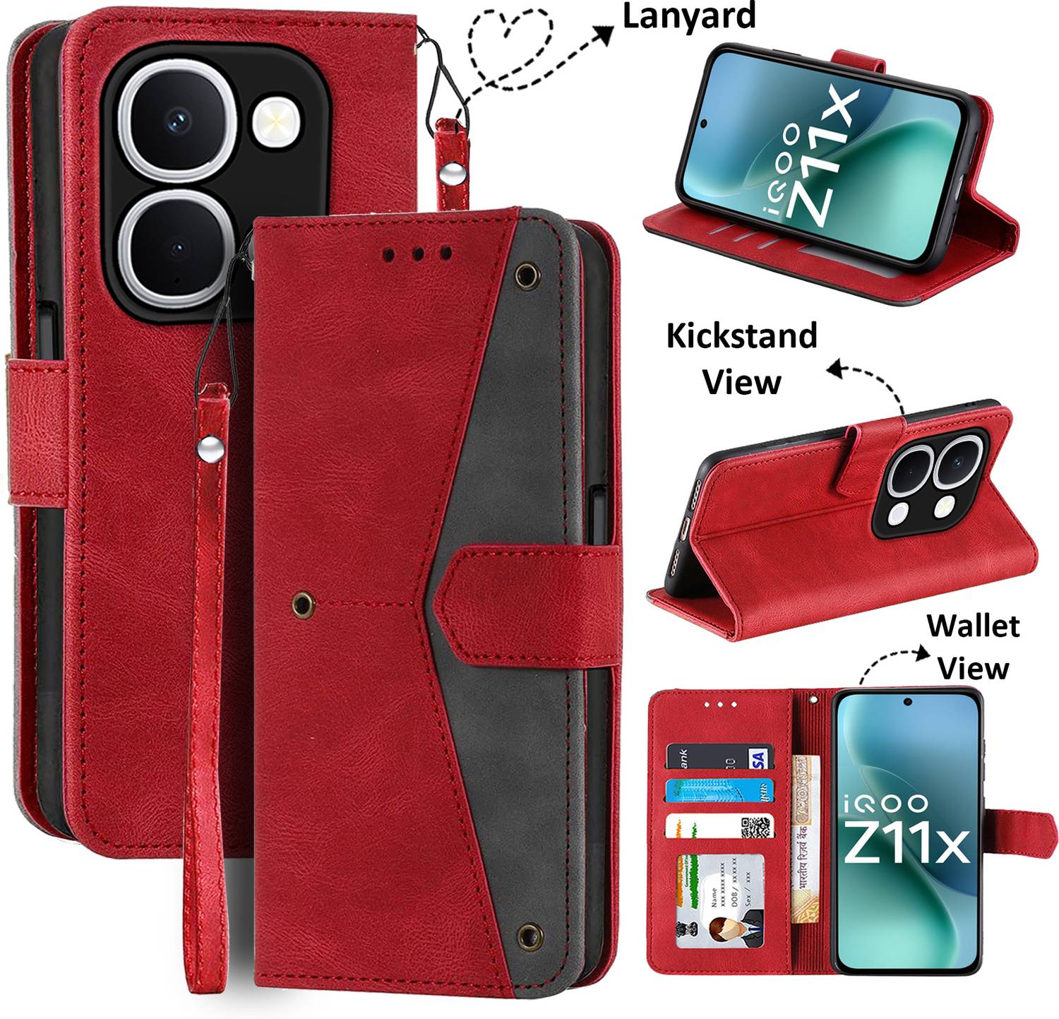 Unistuff Flip Cover for iQOO Z11x 5G - Unistuff : Flipkart.com