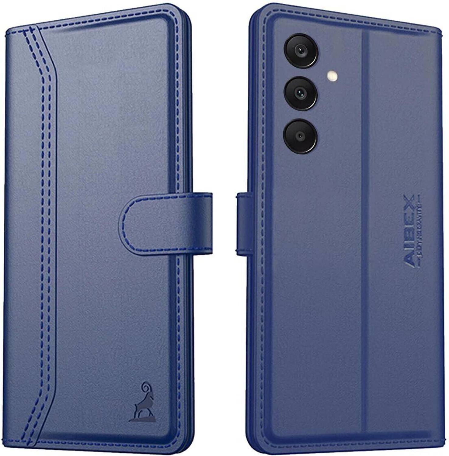 AIBEX Flip Cover for Samsung M36 5G / Samsung F36 5G|Premium Leather Finish|Magnetic Closure|Kickstand Feature