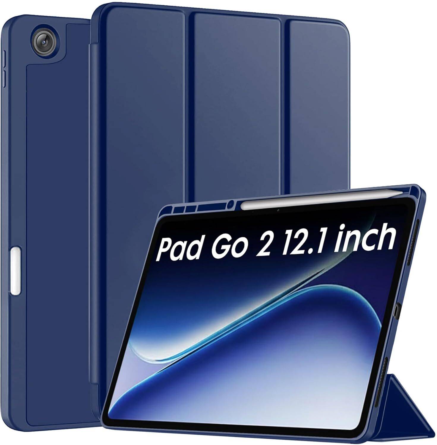 AGEIS Front & Back Case for OnePlus Pad Go 2 12.1 inches (Stylus Holder)
