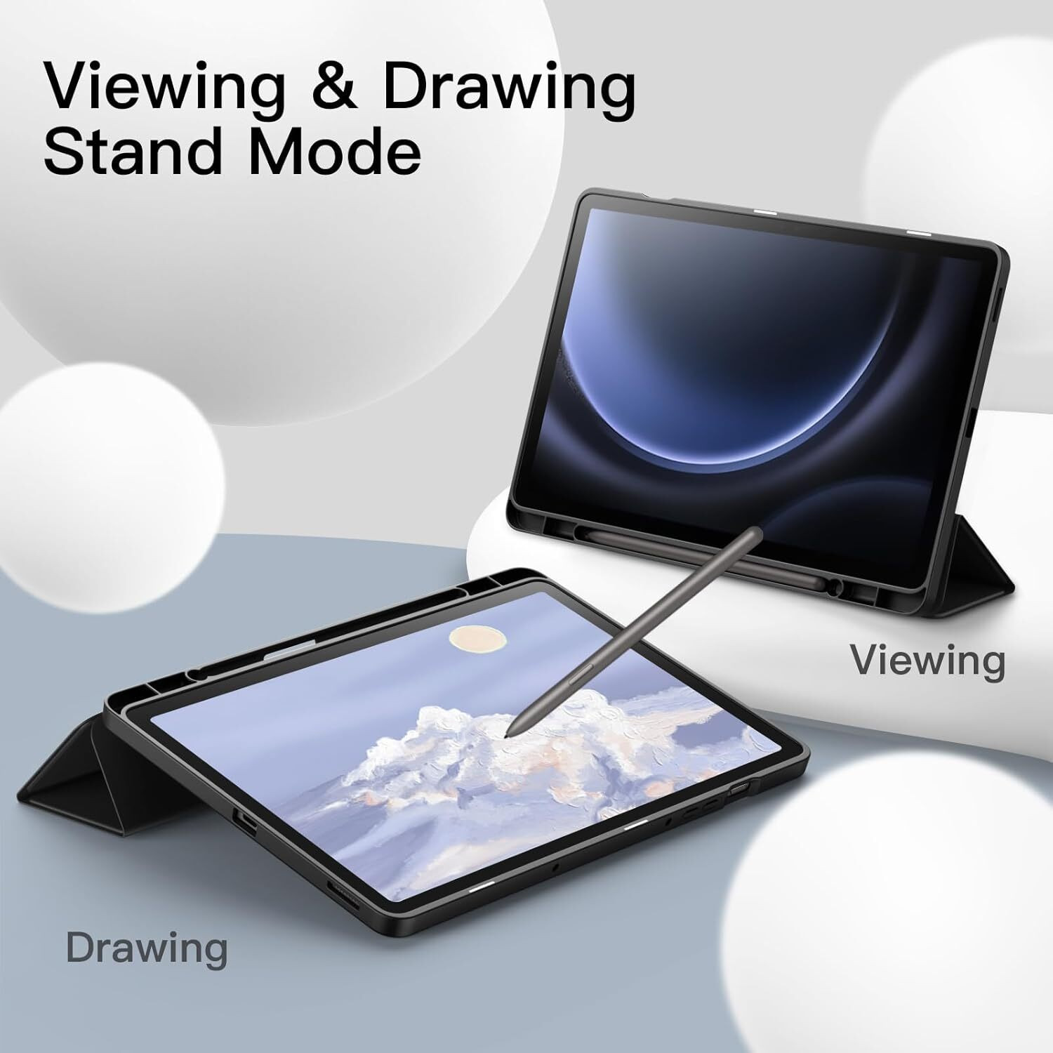 Image of COVERHUB Flip Cover for Samsung Galaxy Tab S9 11 inch