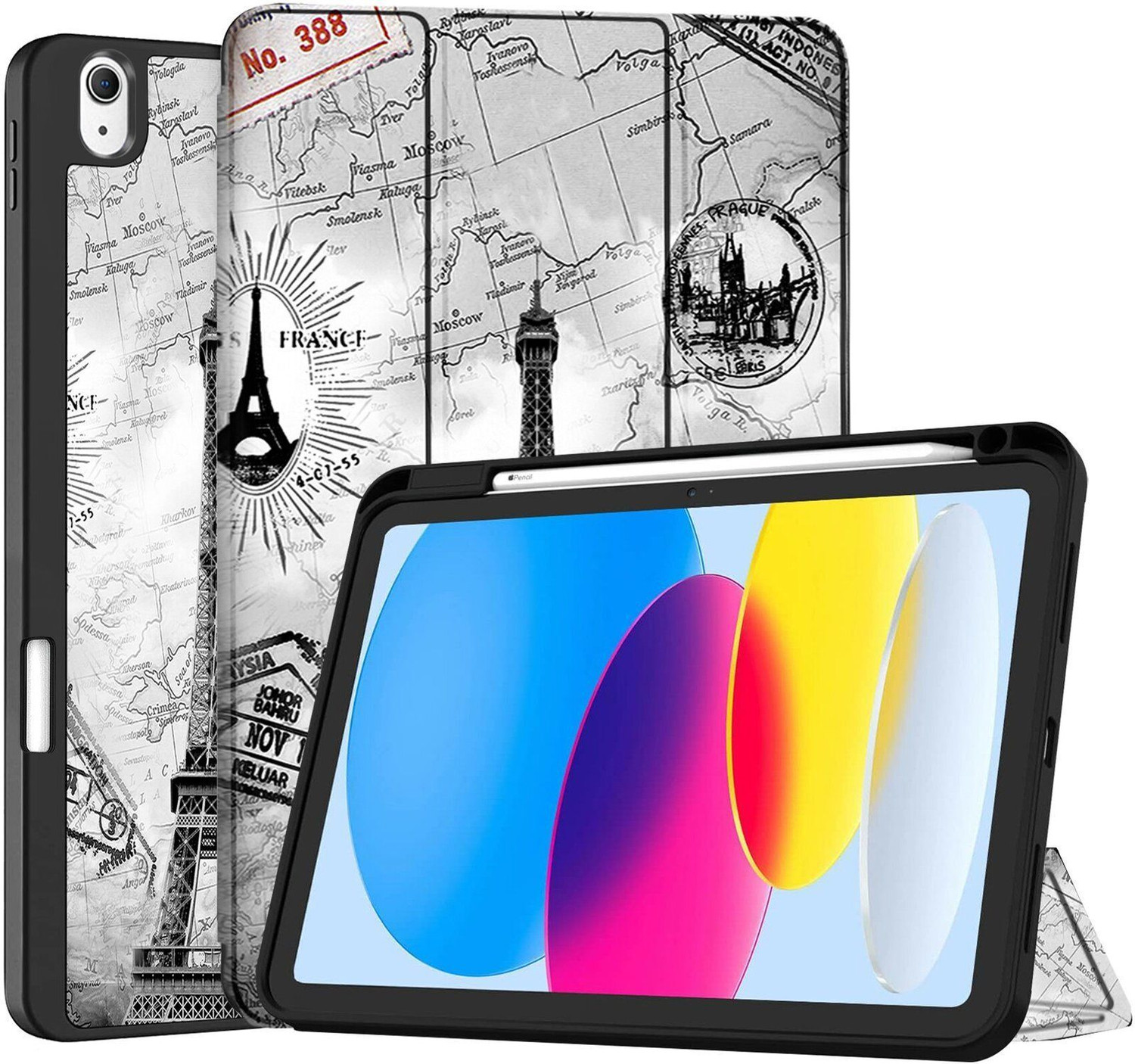 Image of ROBUSTRION Flip Cover for iPad 11th Generation A16 11 inch, iPad 10th Gen Generation 10.9 inch