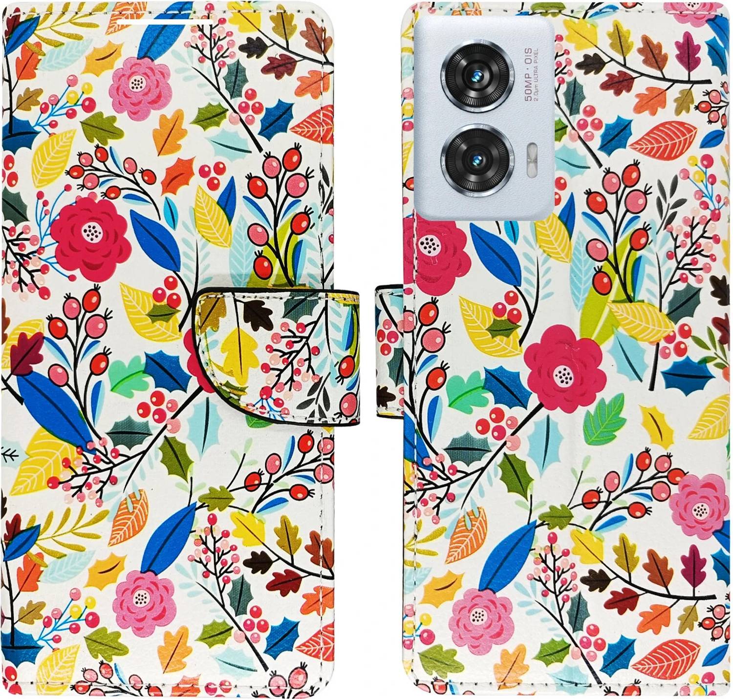 AD Enterprises Flip Cover for Moto Edge 50 Fusion, Motorala G85 5G, Moto G96