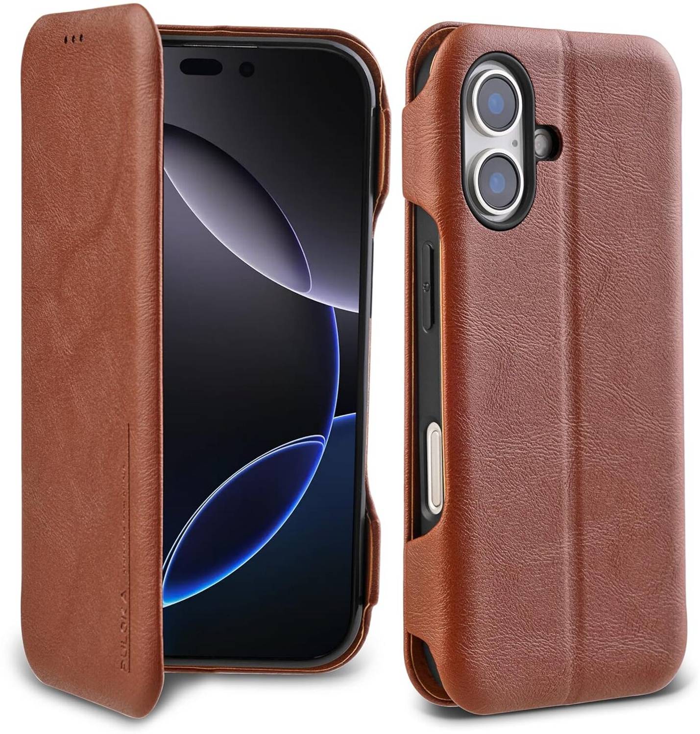 ANANYA Flip Cover for iPhone 16 | Premium Leather Finish | Magnetic Closure Case