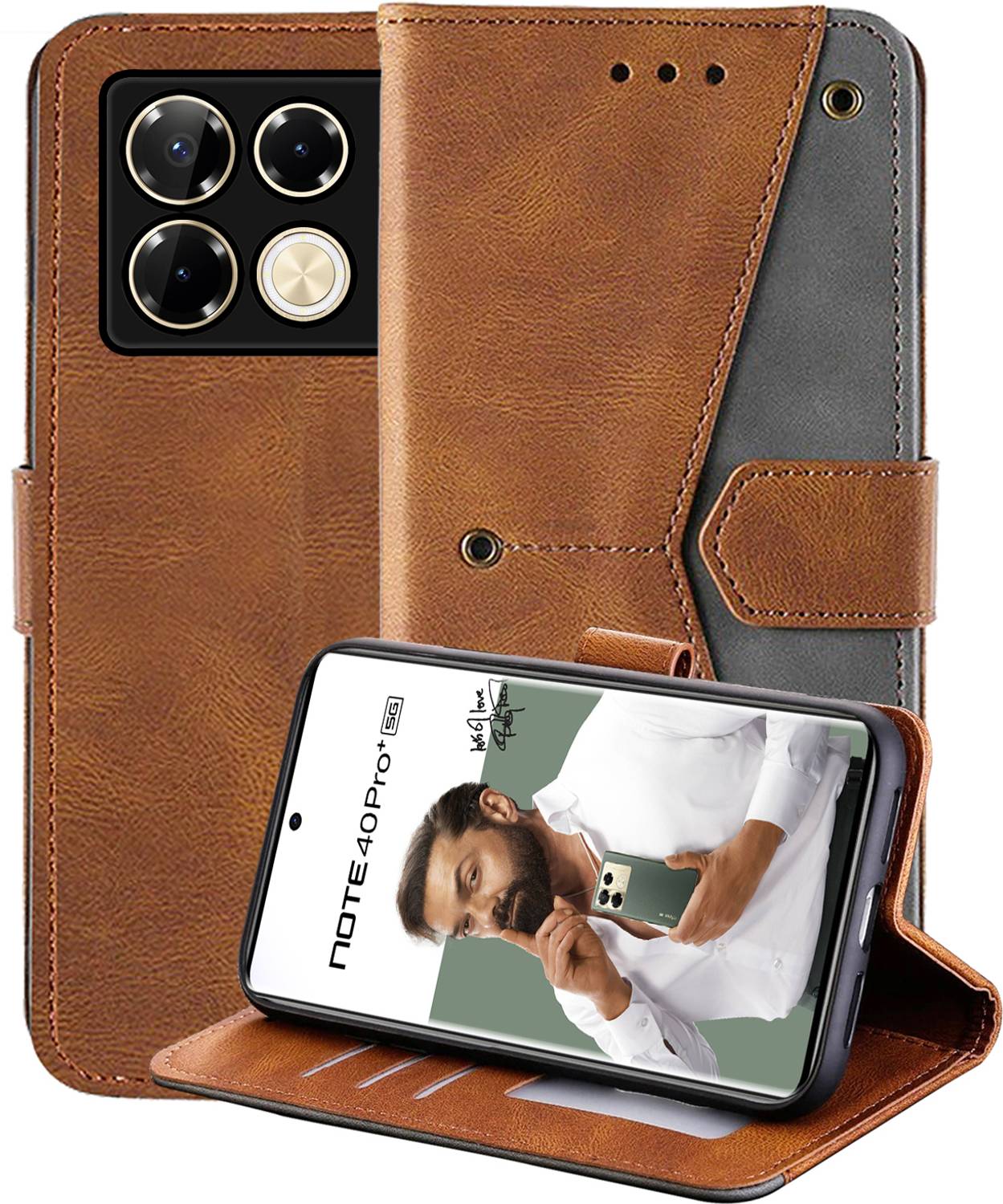 Autofocus Flip Cover for Infinix Note 40 Pro Plus 5G