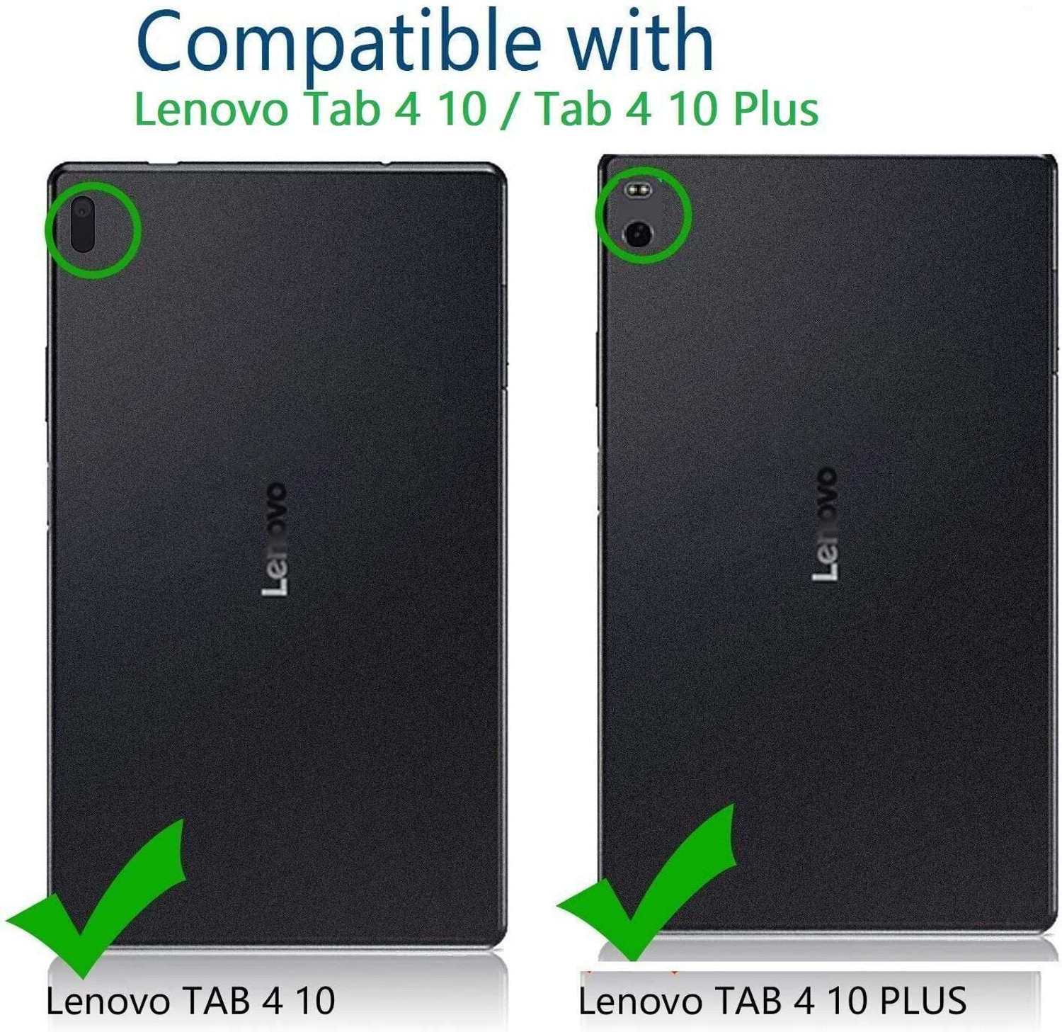 Image of Fastway Flip Cover for Lenovo Tab 4 10 (10.1 Inch) (TB-X304L /TB-X304 2017 Modal)