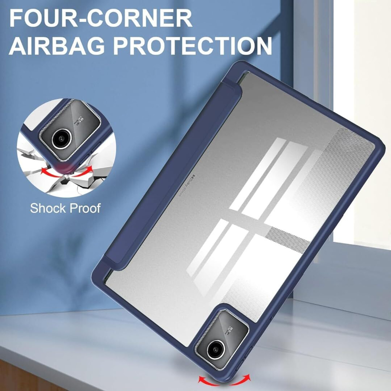 Image of AGEIS Flip Cover for Motorola Pad 60 Neo 11 inch 2025 (Stylus Holder)