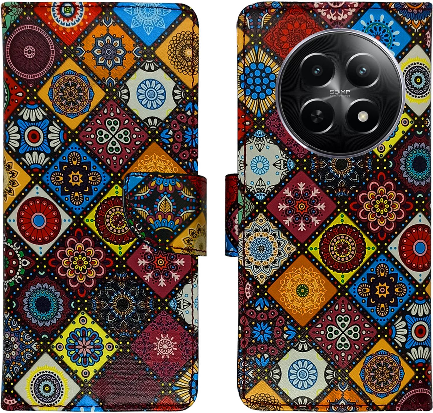 AD Enterprises Flip Cover for REALME 12X 5G